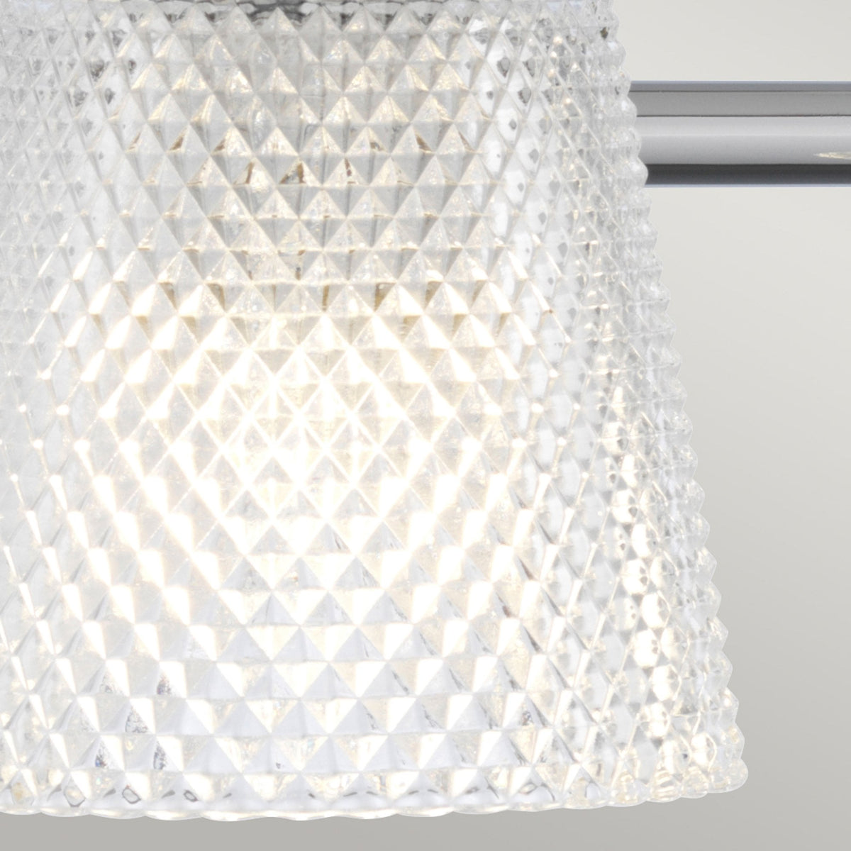 Hudson IP44 Four Arm Wall Light in Polished Chrome