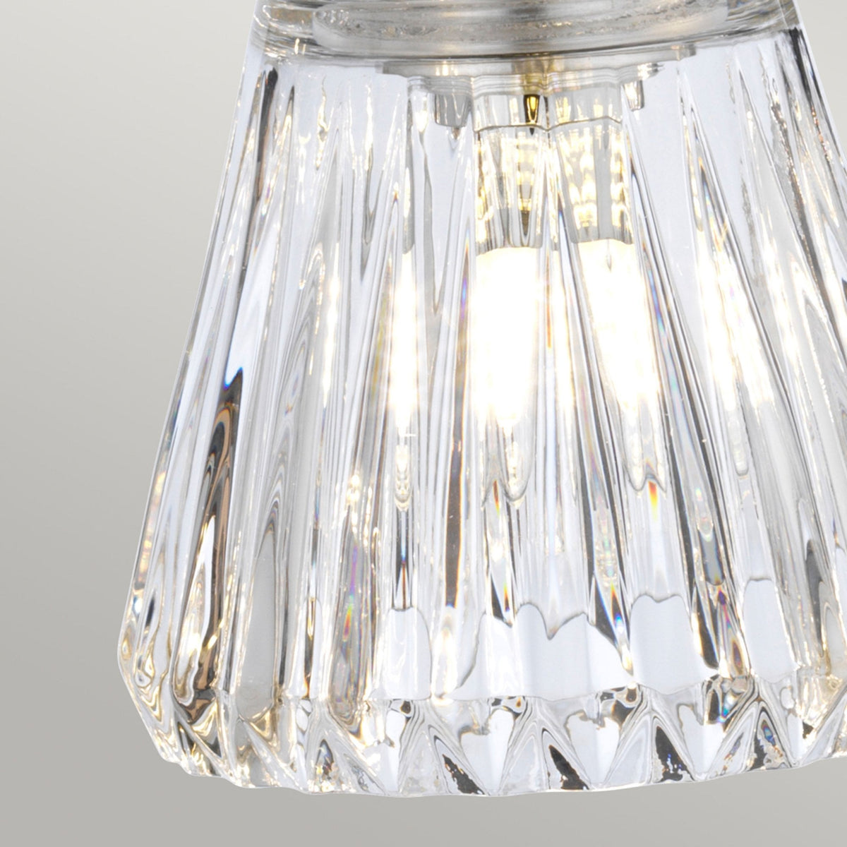 Keynes IP44 Four Lamp Wall Light in Polished Chrome