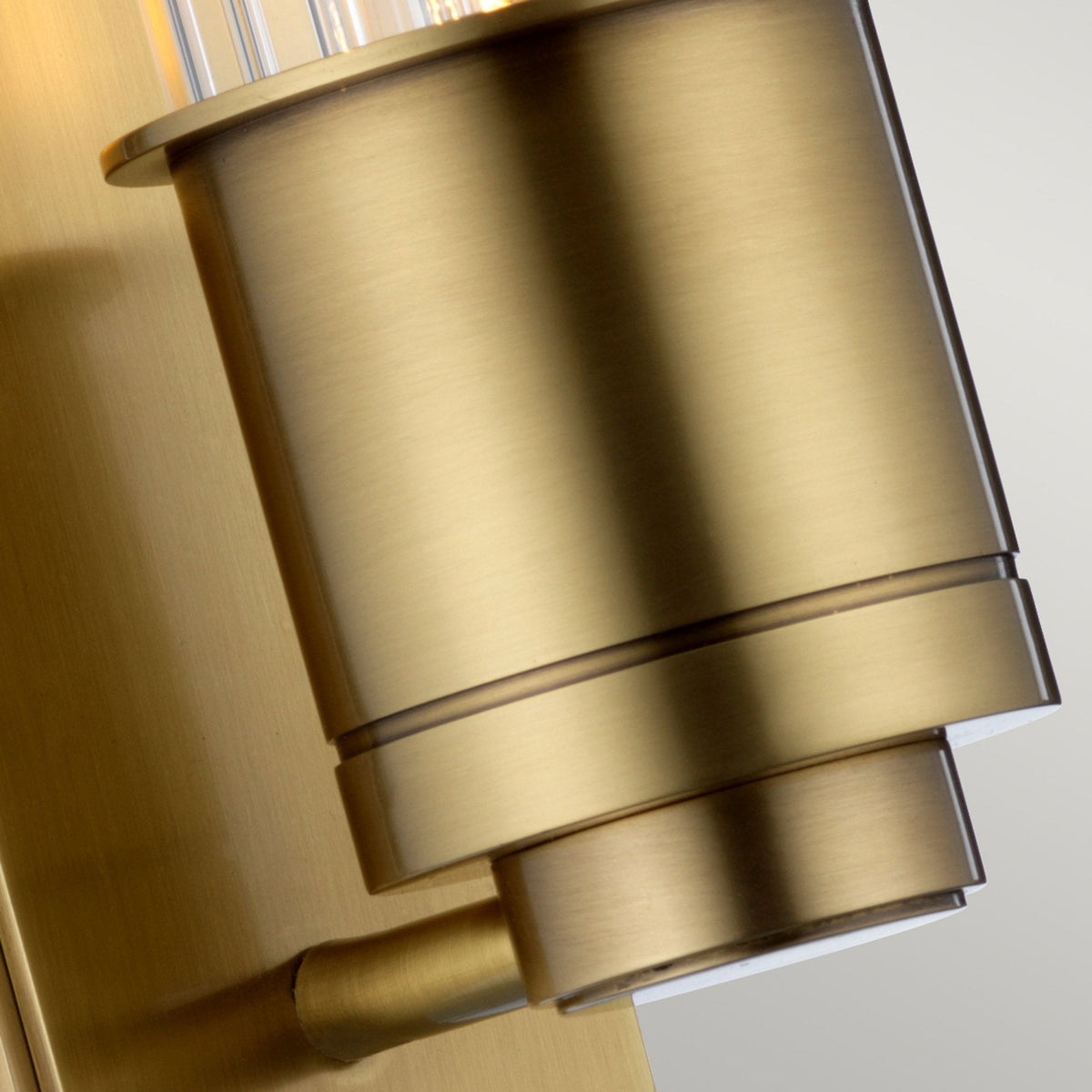 Wellington IP44 Wall Light in Aged Brass