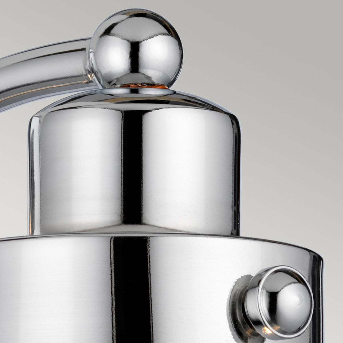 Scholar Single Lamp IP44 Wall Light in Polished Chrome & Clear Seedy Glass