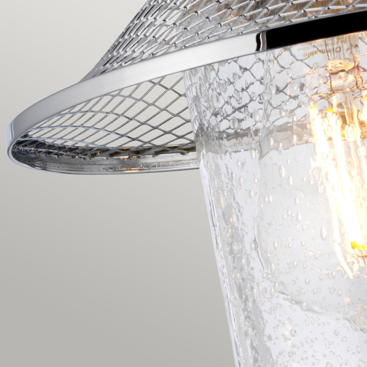 Rigby Twin Lamp IP44 Wall Light in Polished Chrome