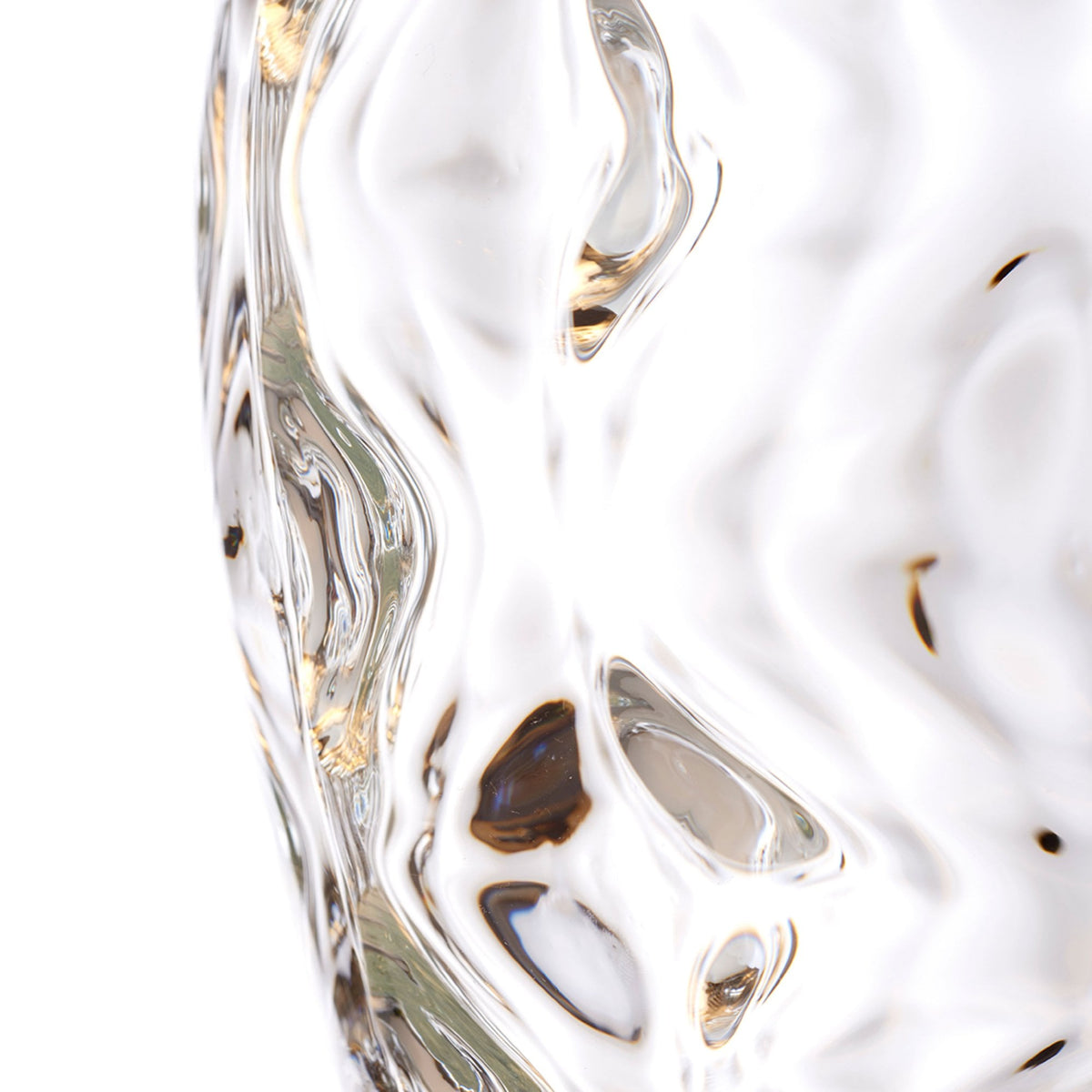 Samara Dual Lit Table Lamp with Hand Blown Clear Glass