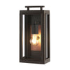 Sutcliffe IP44 Exterior Small Wall Light in Oil Rubbed Bronze & Antique Copper