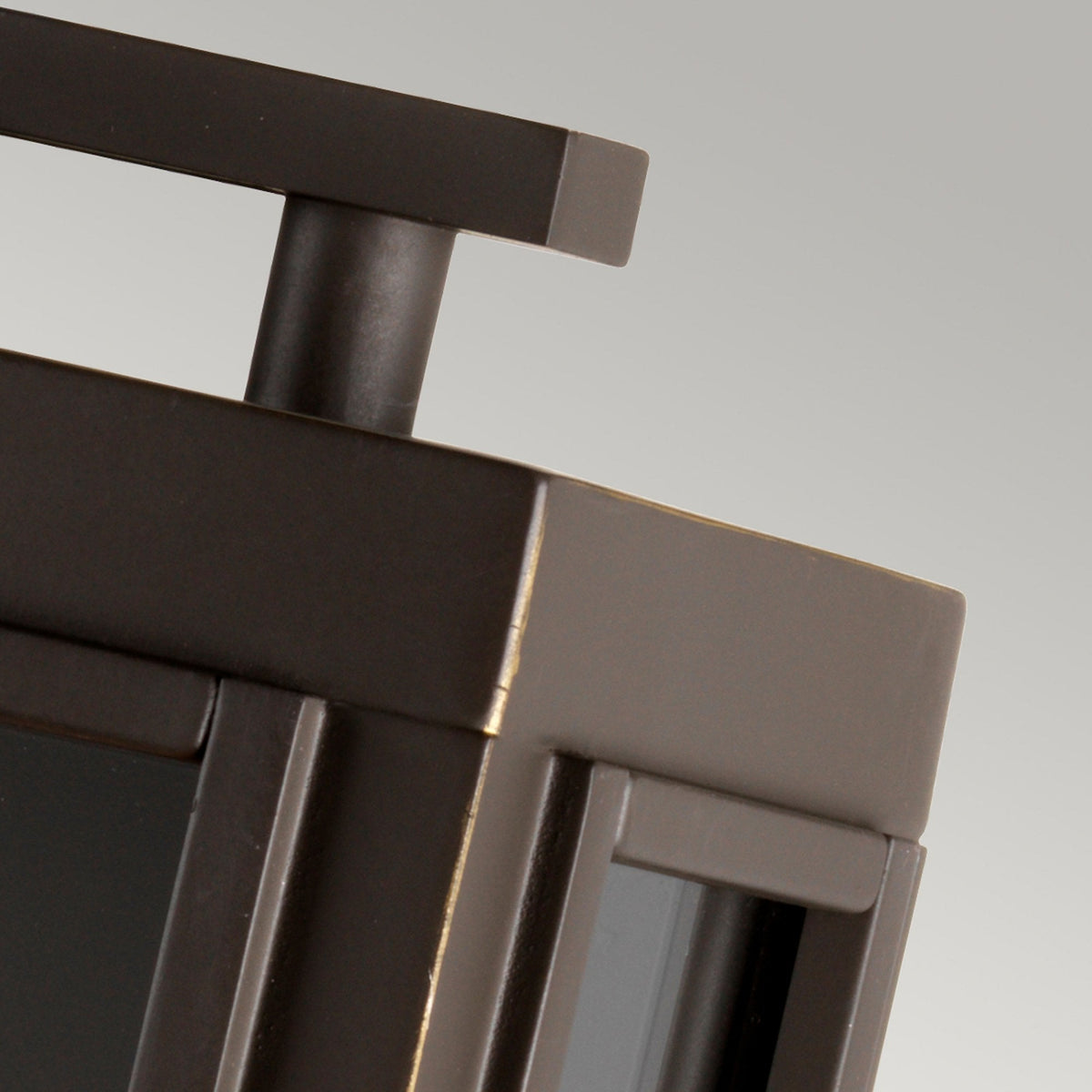 Sutcliffe IP44 Exterior Small Wall Light in Oil Rubbed Bronze & Antique Copper