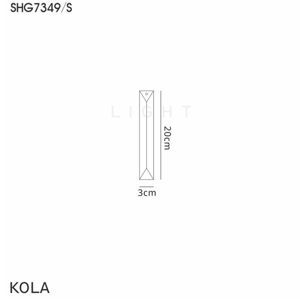 Short Clear Crystal For Kentisbeare