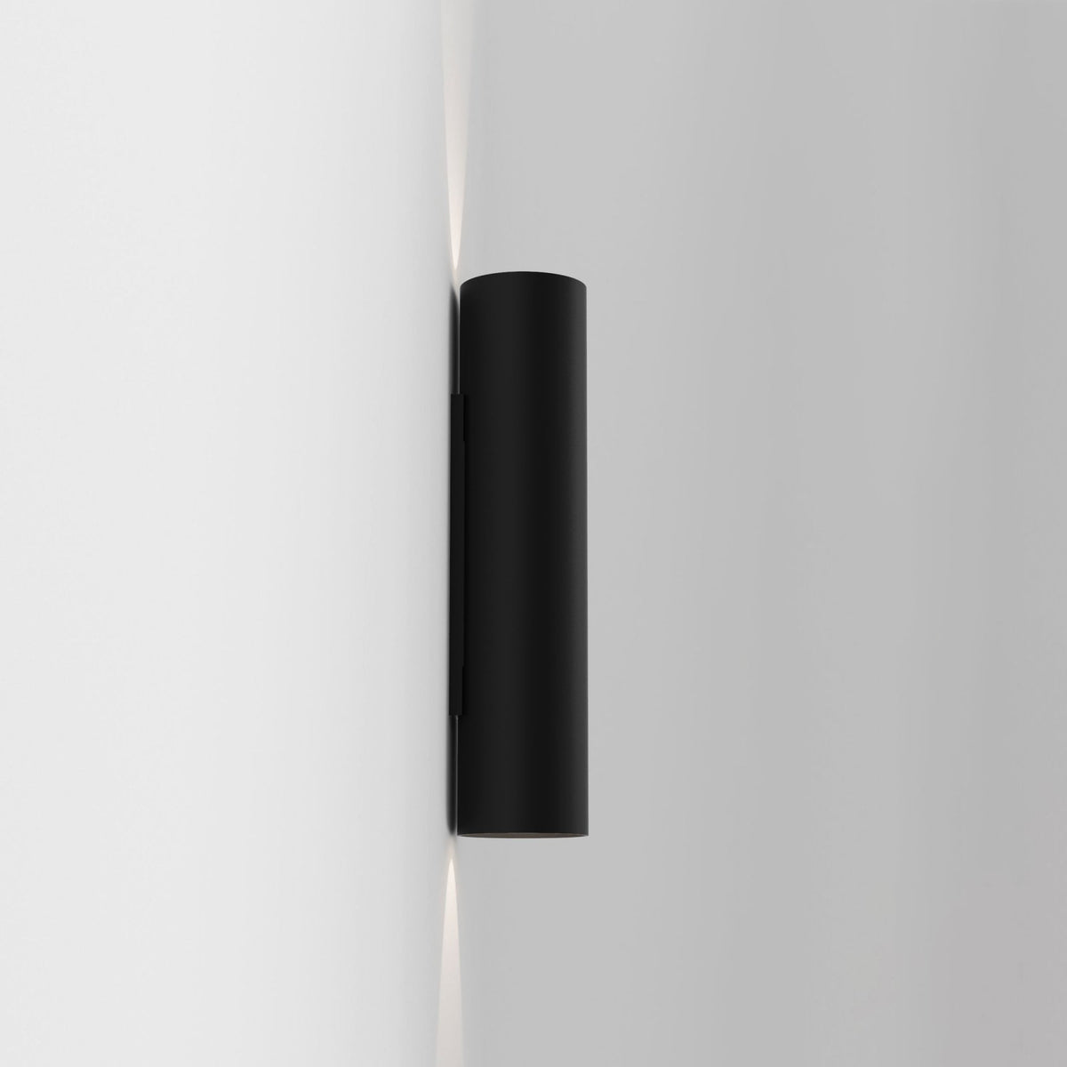 Yuma 300 LED Dimmable Wall Light in Textured Black