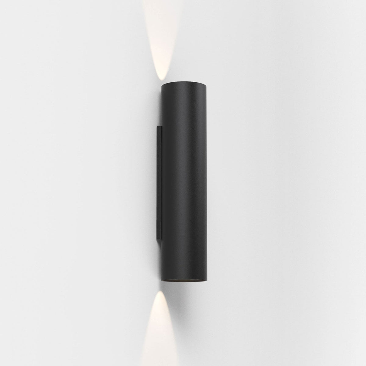 Yuma 300 LED Dimmable Wall Light in Textured Black