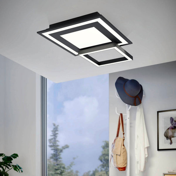 Connect Z RGB & Tuneable White Savatarila Ceiling Light in Black