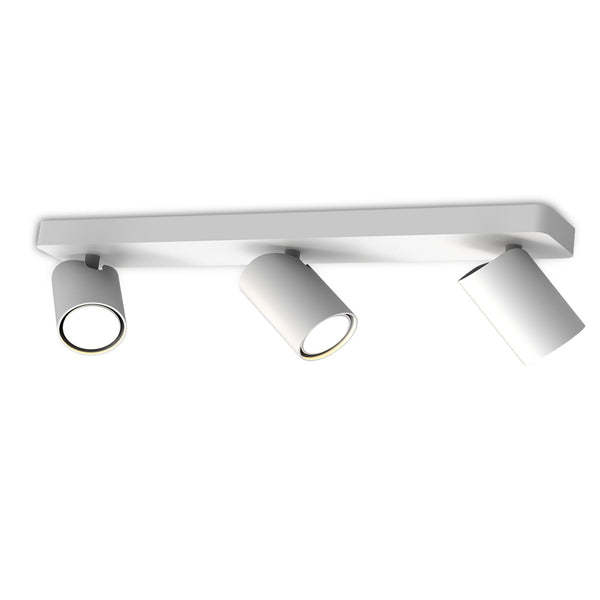 Sal Linear Three Light Bar Spotlight in Matt White