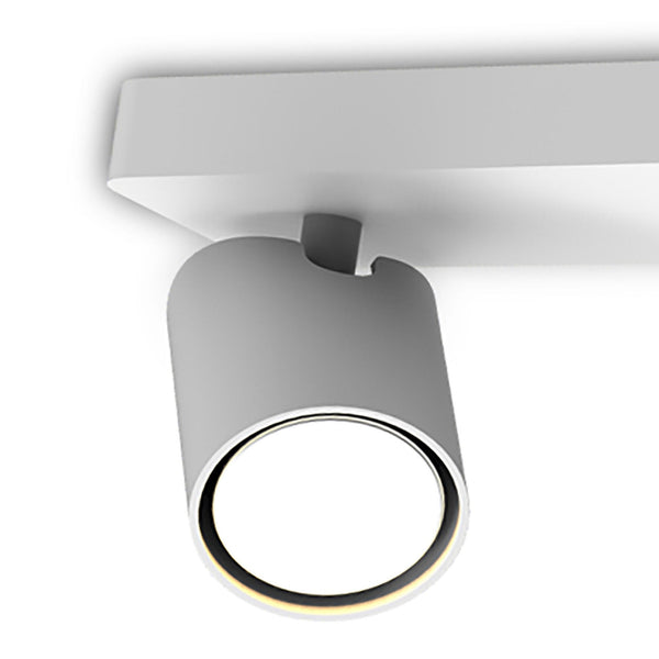 Sal Linear Three Light Bar Spotlight in Matt White