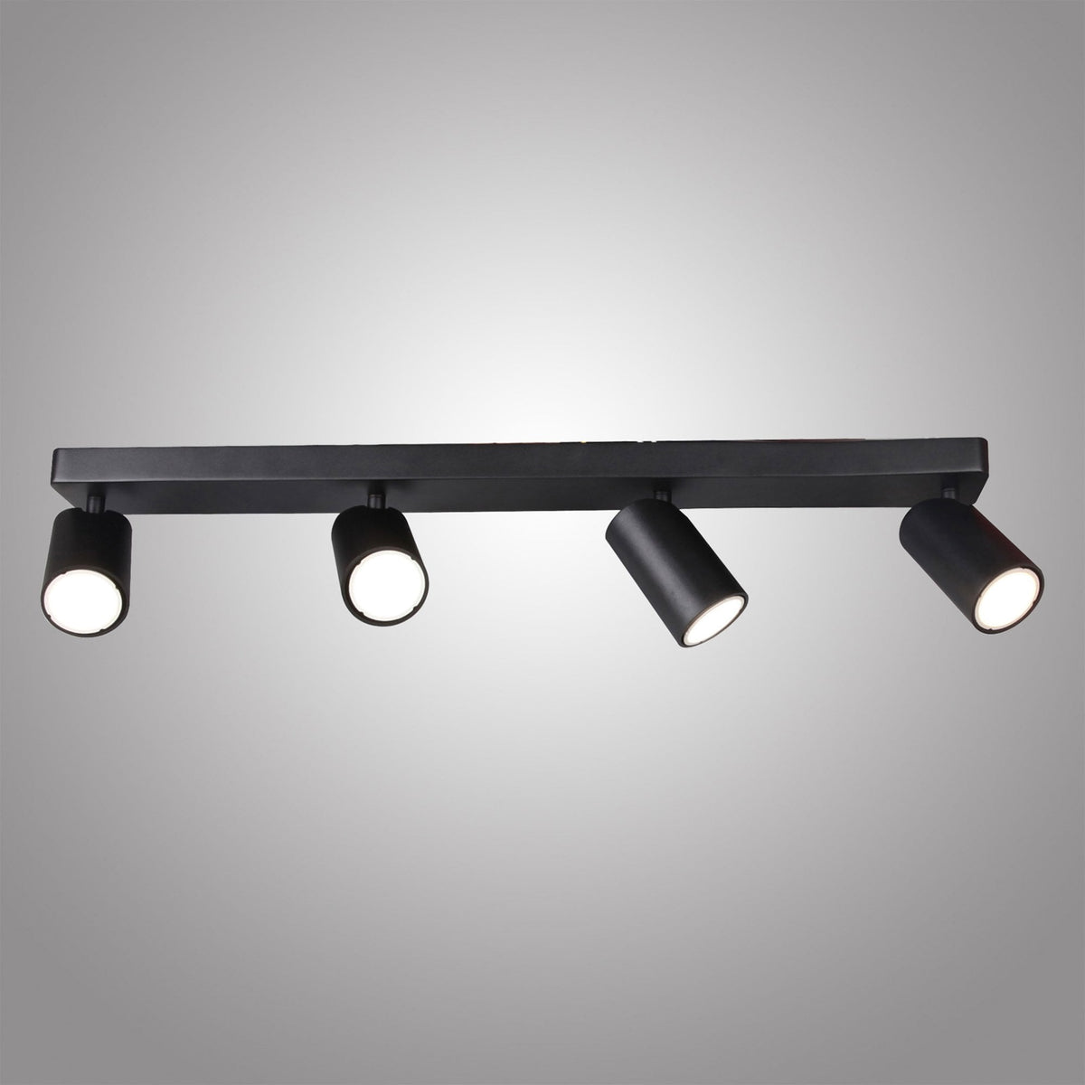 Sal Linear Four Light Bar Spotlight in Matt Black