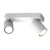 Sal Linear Two Light Bar Spotlight in Matt White