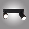 Sal Linear Two Light Bar Spotlight in Matt Black