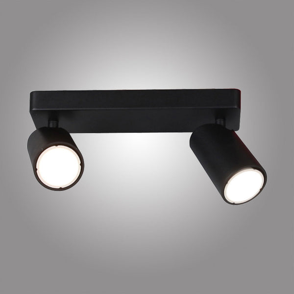 Sal Linear Two Light Bar Spotlight in Matt Black