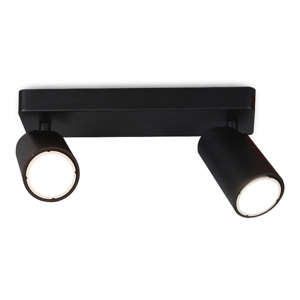 Sal Linear Two Light Bar Spotlight in Matt Black