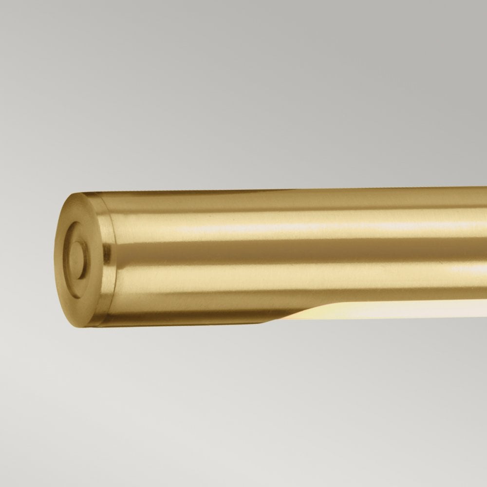 Alton Large LED Picture Light in Brushed Brass