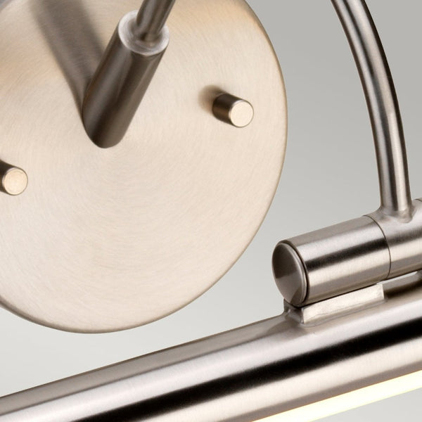 Alton Large LED Picture Light in Brushed Nickel