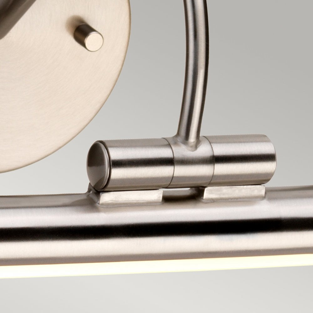 Alton Large LED Picture Light in Brushed Nickel