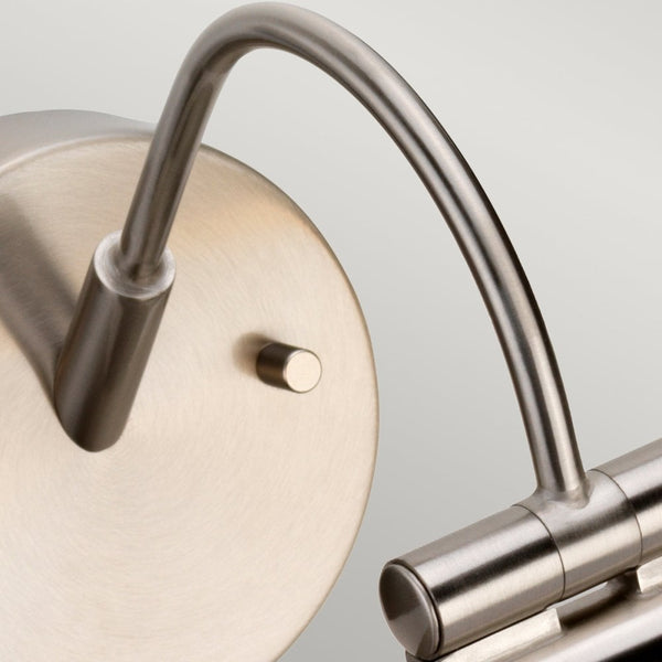 Alton Small LED Picture Light in Brushed Nickel