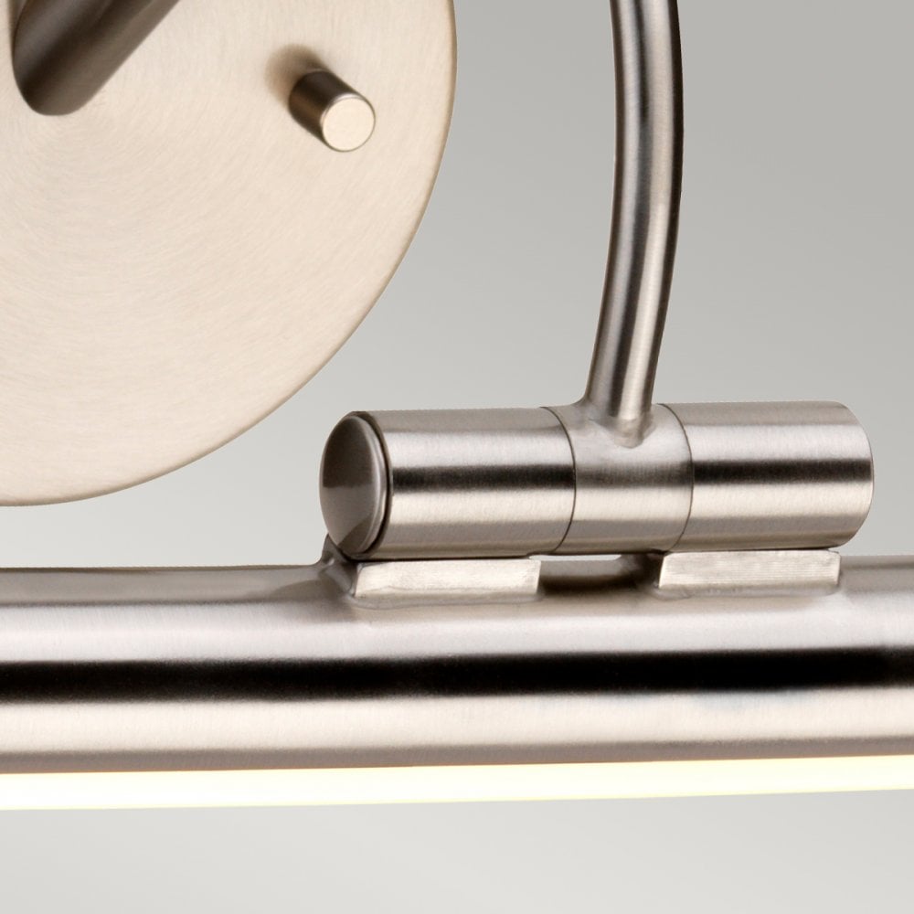 Alton Small LED Picture Light in Brushed Nickel