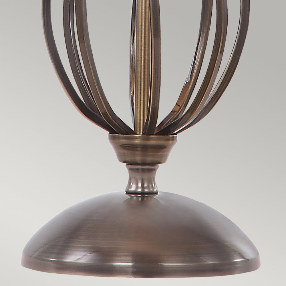 Artisan Table Lamp in Aged Brass