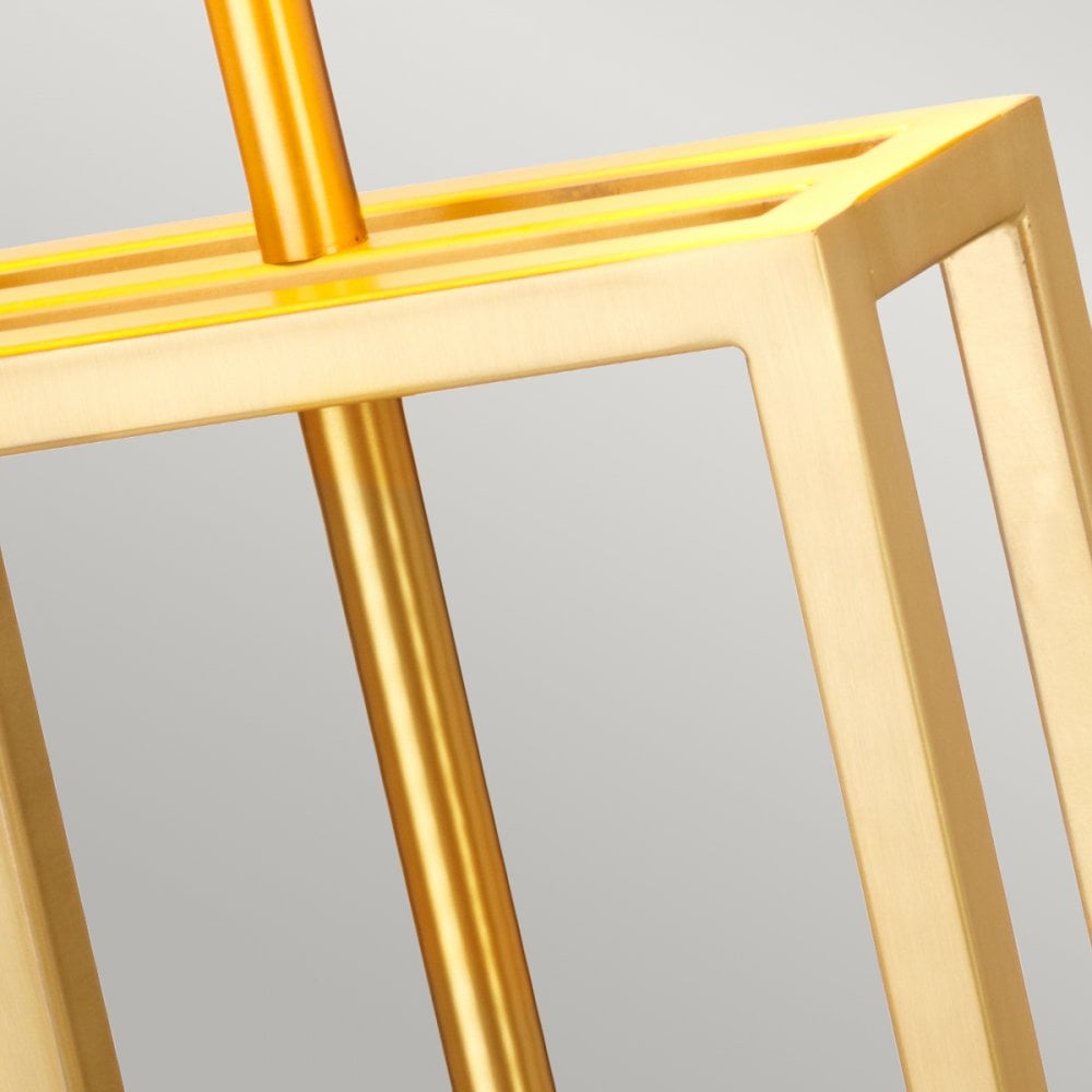 Atlas Table Lamp In Brushed Brass