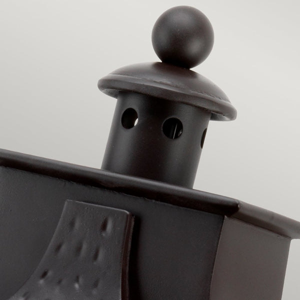 Balmoral IP44 Large Wall Lantern in Old Bronze