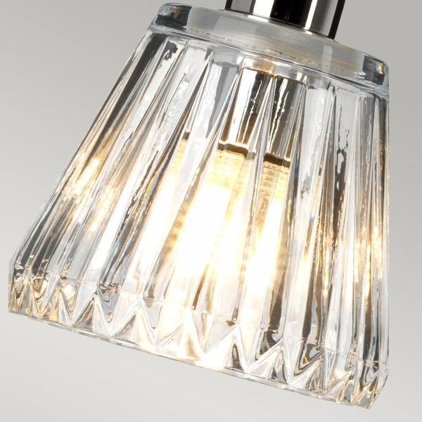 Agatha IP44 Pendant Light in Polished Chrome