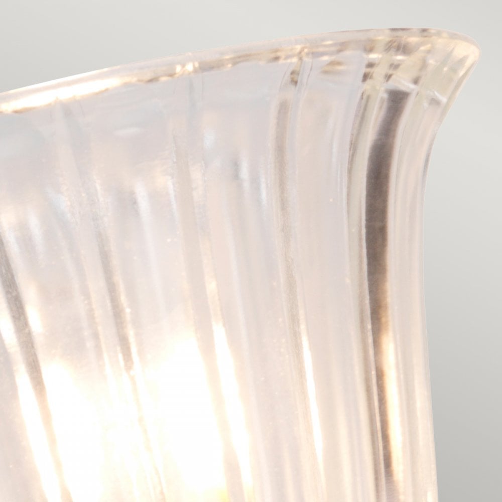 Carroll IP44 Bathroom Wall Light in Polished Brass