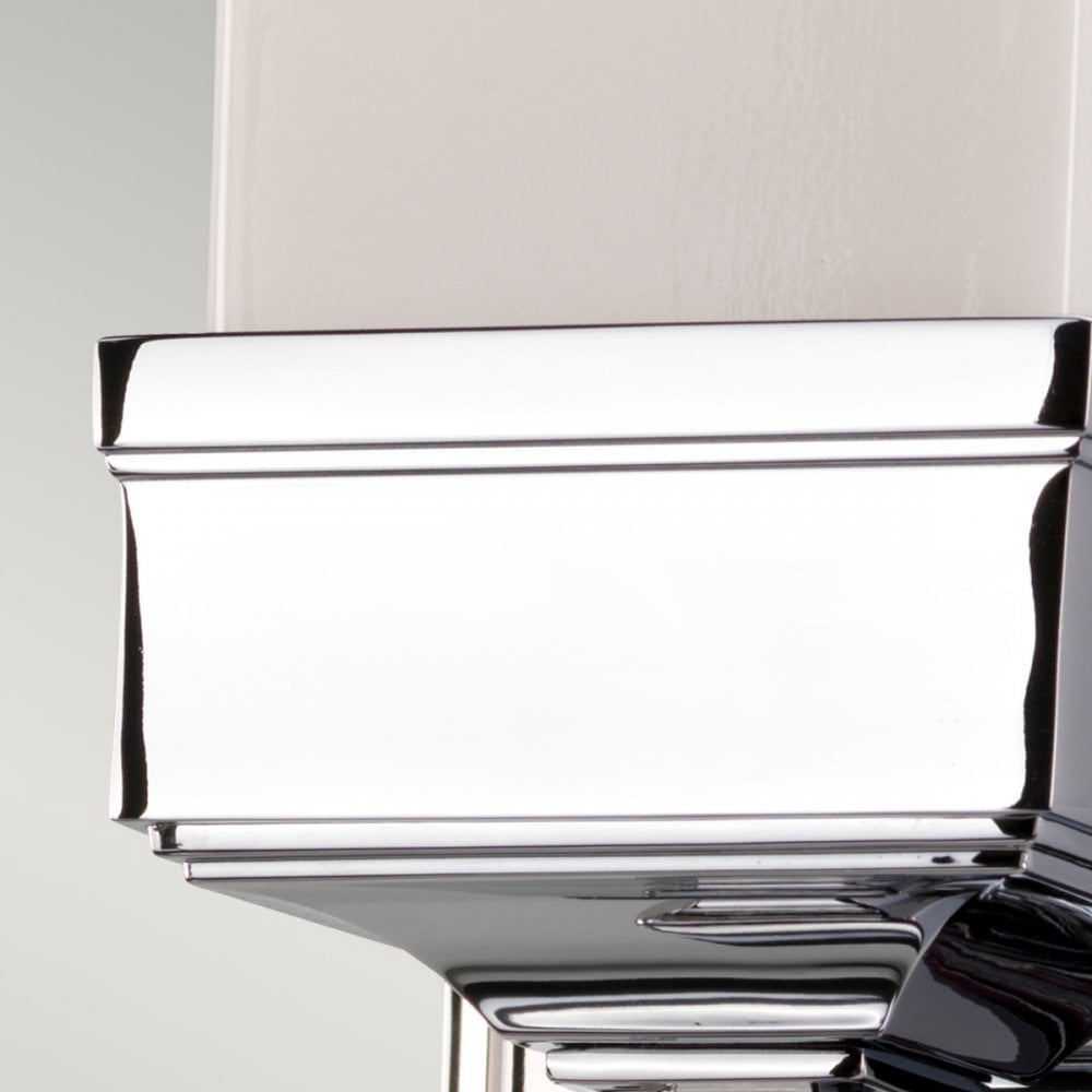Cambridge IP44 Bathroom Wall Light in Polished Chrome