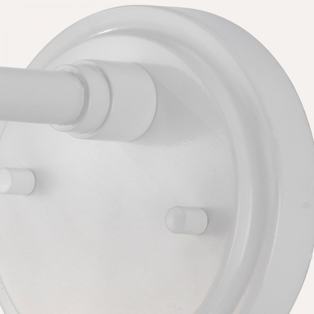Morvah IP44 Bathroom Wall Light in White