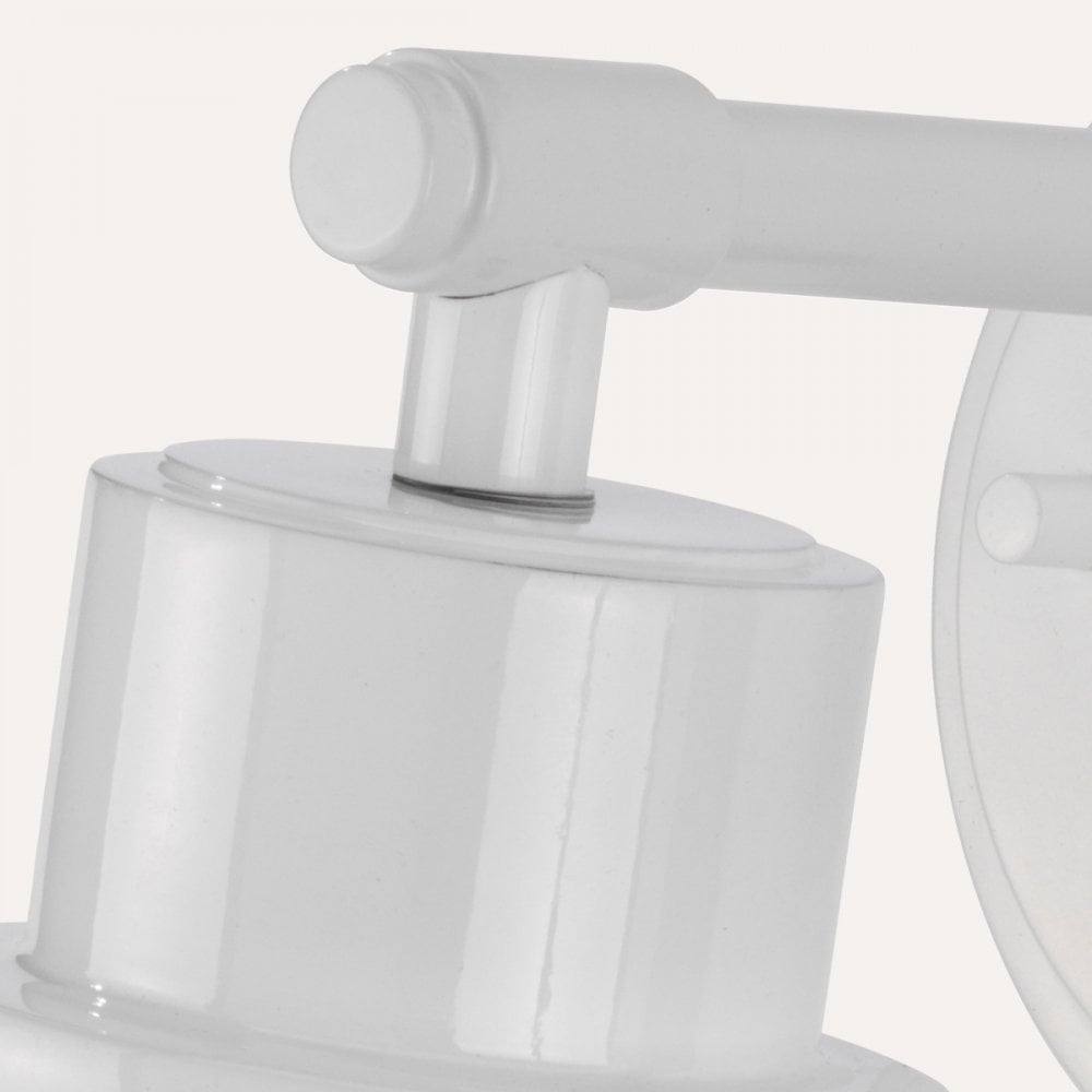 Morvah IP44 Bathroom Wall Light in White