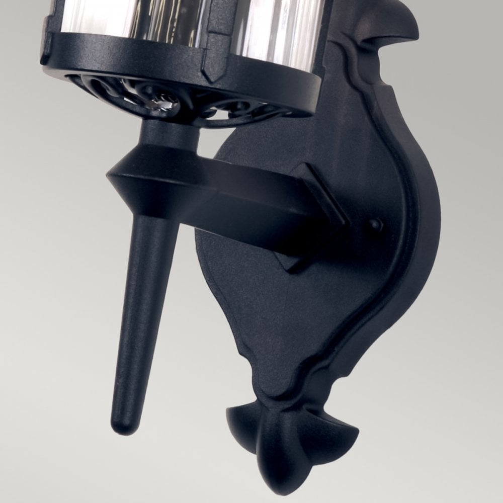 Hereford IP23 Exterior Wall Lantern in Black