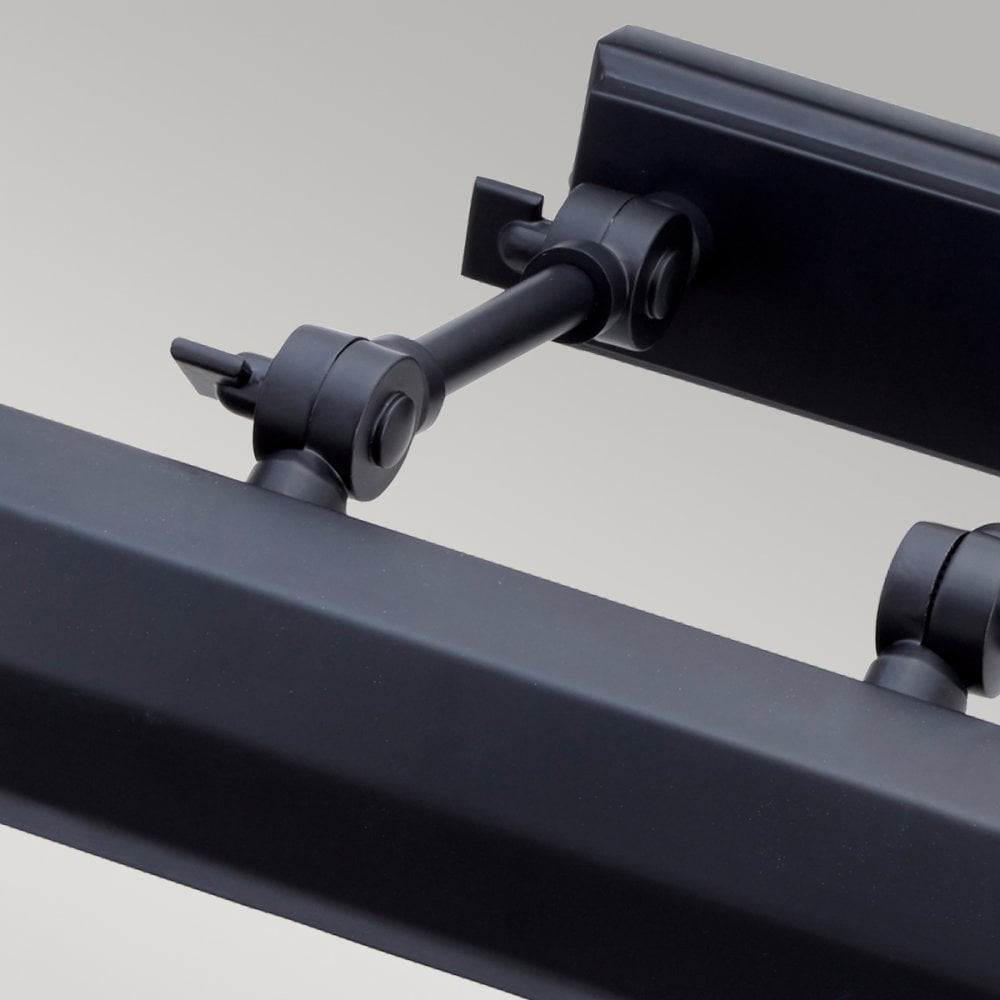 Chawton Large Adjustable Picture Light in Black