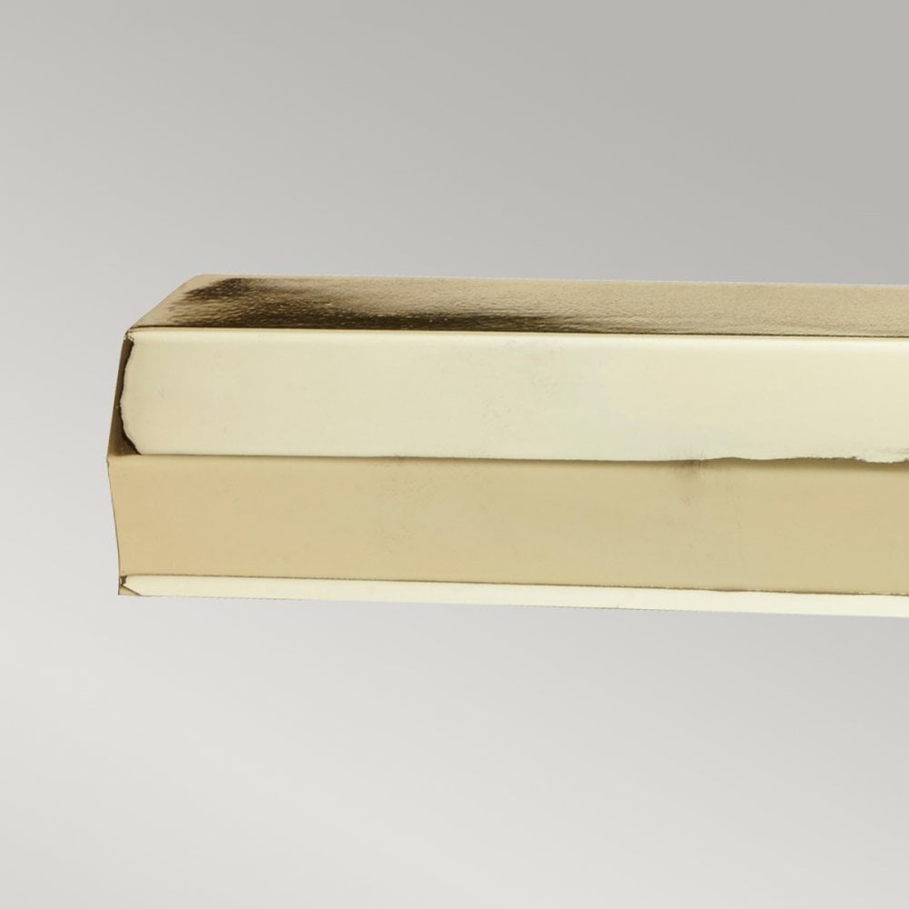 Chawton Large Adjustable Picture Light in Polished Brass