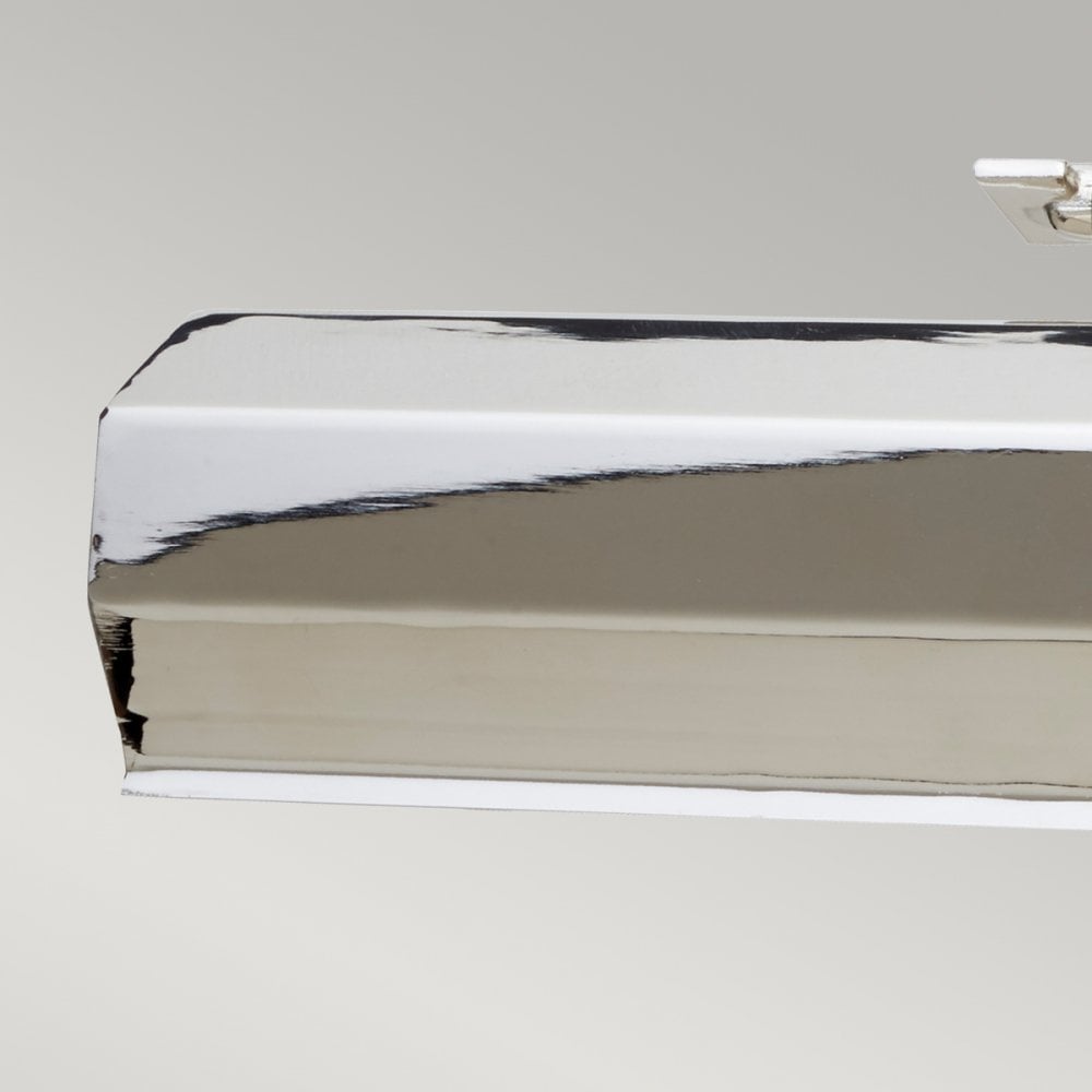 Chawton Medium Adjustable Picture Light in Polished Nickel