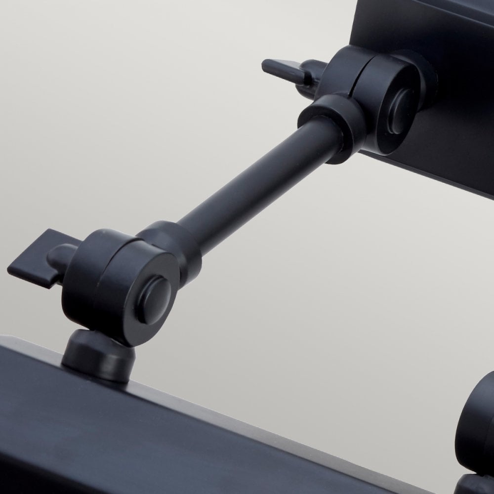 Chawton Small Adjustable Picture Light in Black