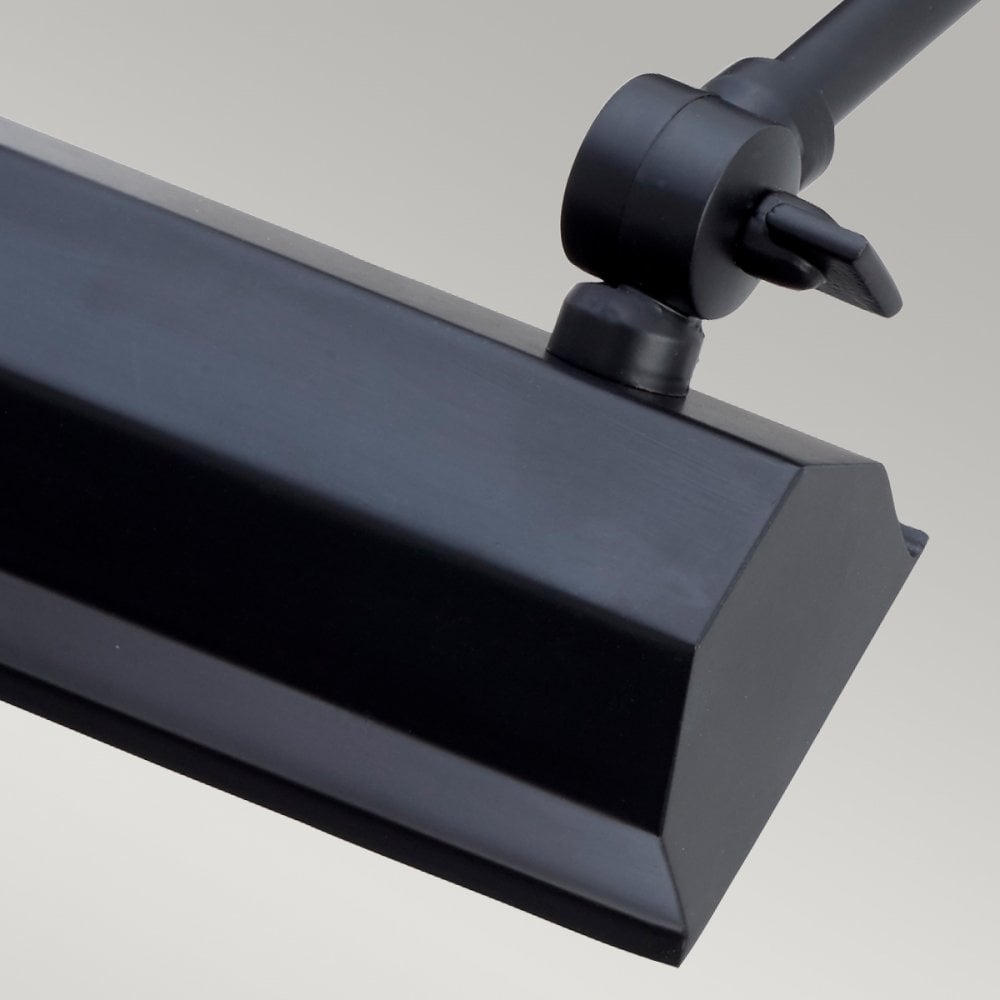 Chawton Small Adjustable Picture Light in Black