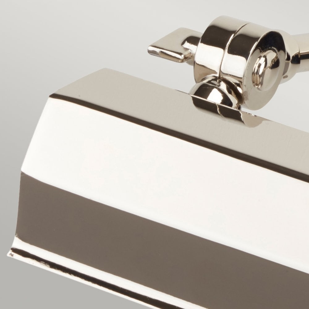 Chawton Small Adjustable Picture Light in Polished Nickel