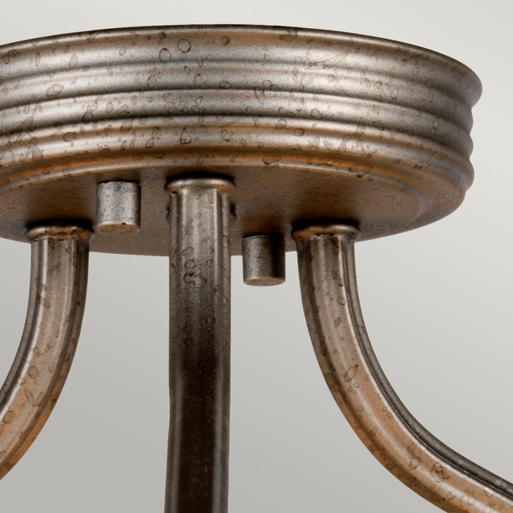 Crown Duo Mount Semi-Flush or Pendant Light