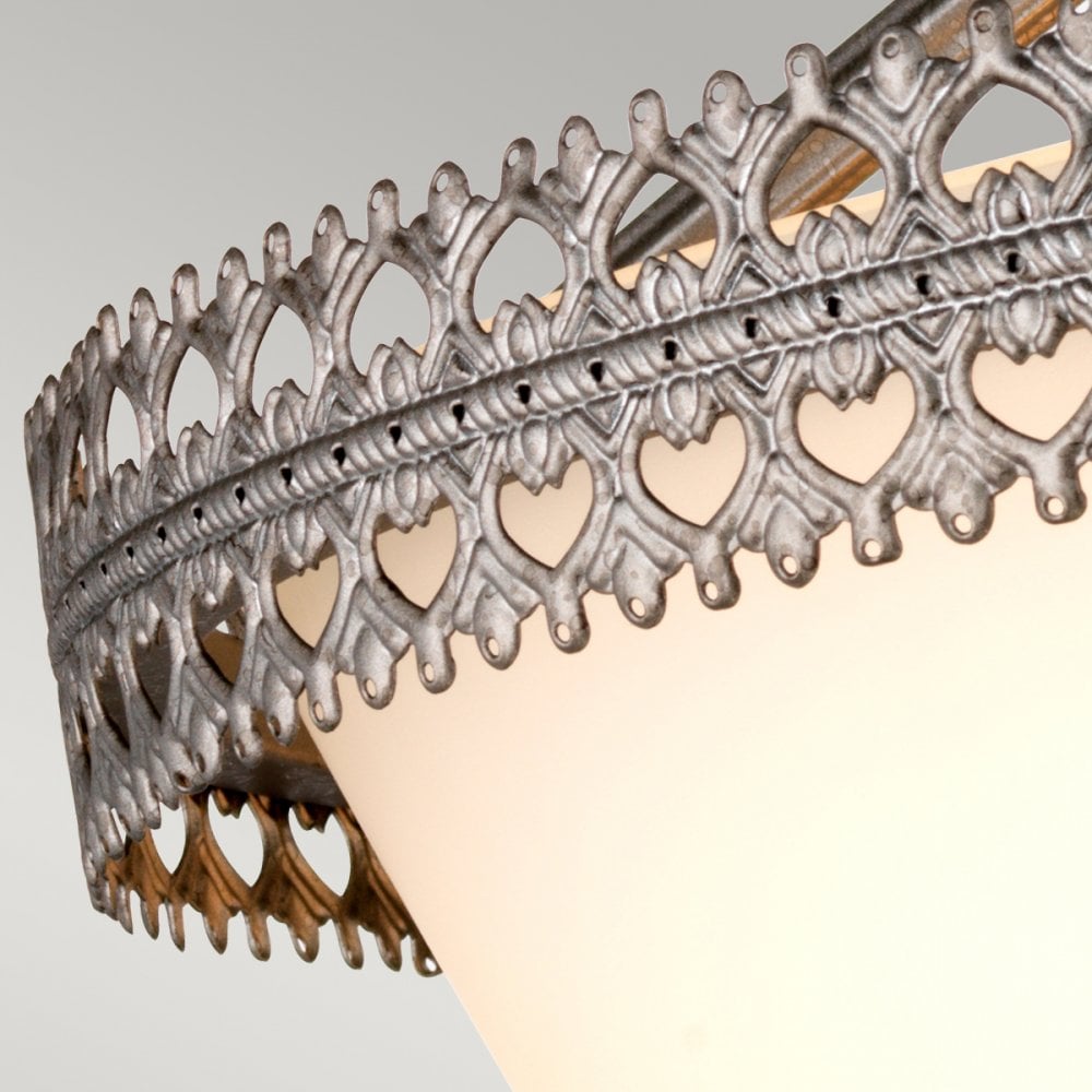 Crown Duo Mount Semi-Flush or Pendant Light
