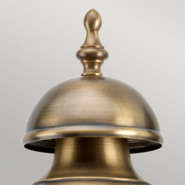 Downing Street Solid Brass Outdoor Wall Lantern