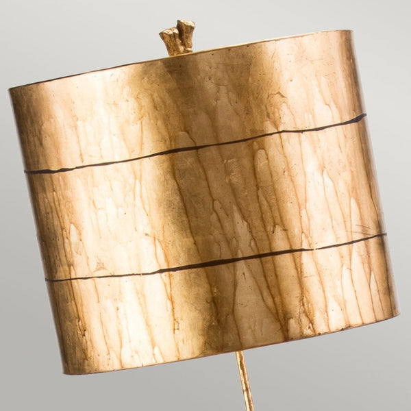 Fragment Floor Lamp in Glazed Gold Leaf
