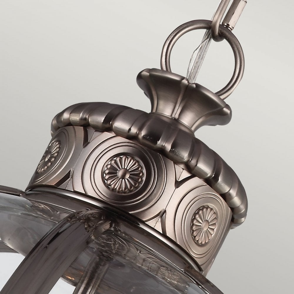 Adams 4 Light Pendant in Antique Nickel