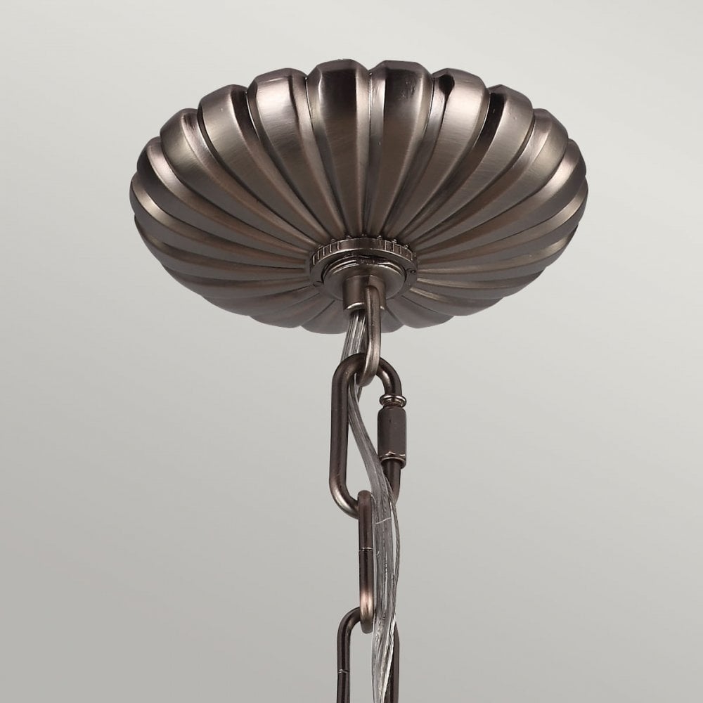 Adams 4 Light Pendant in Antique Nickel