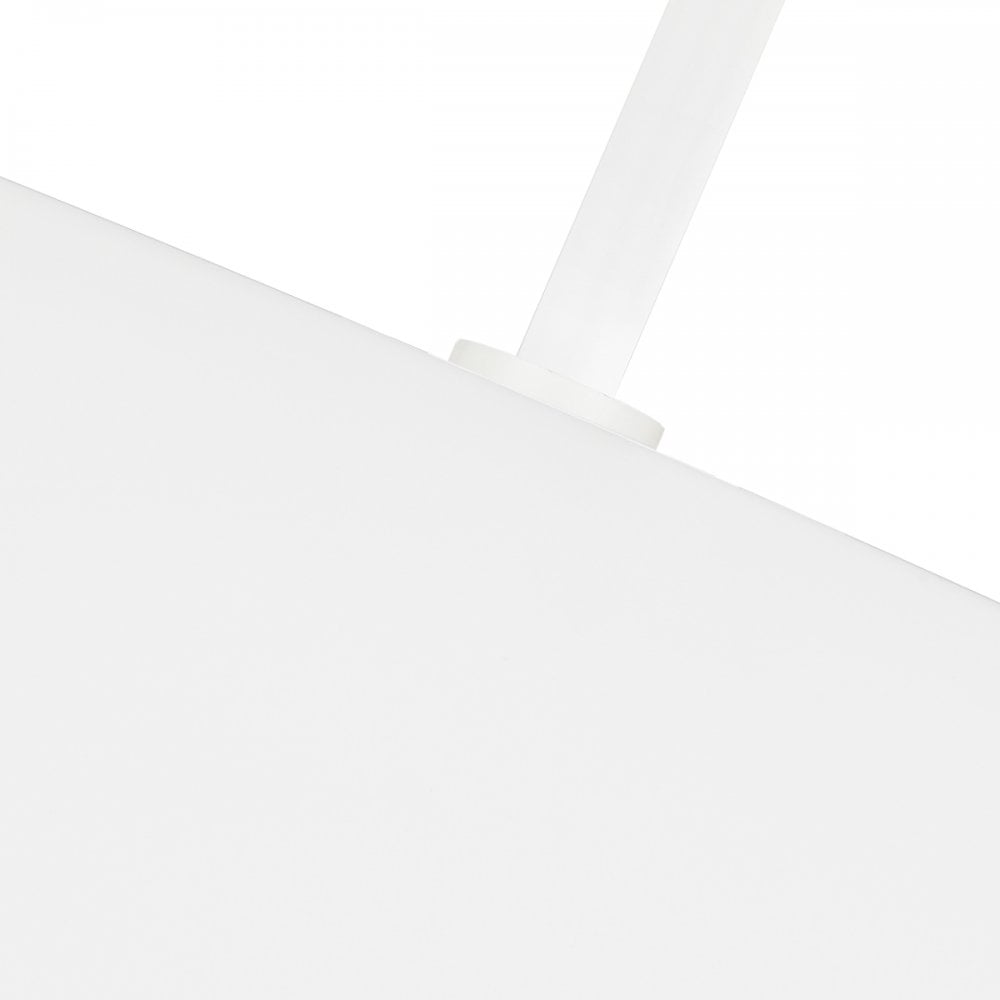 Asher 5 Lamp Single Pendant in Matt White