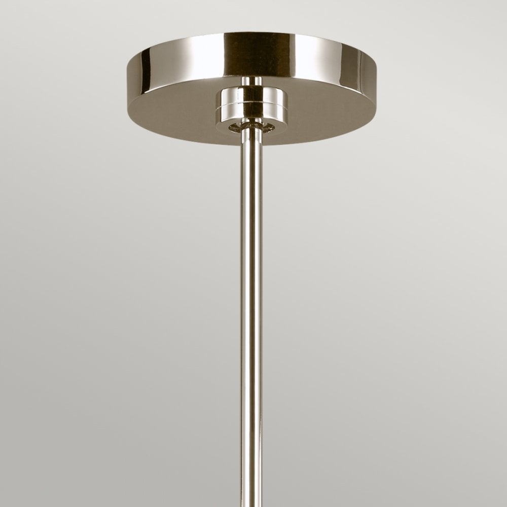 Brianna 9 Light Chandelier in Polished Nickel