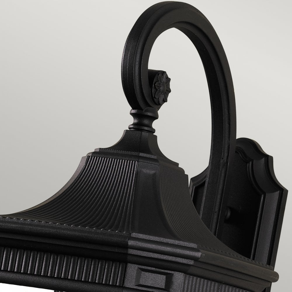 Cotswold Lane 3 Light Large Wall Lantern in Black