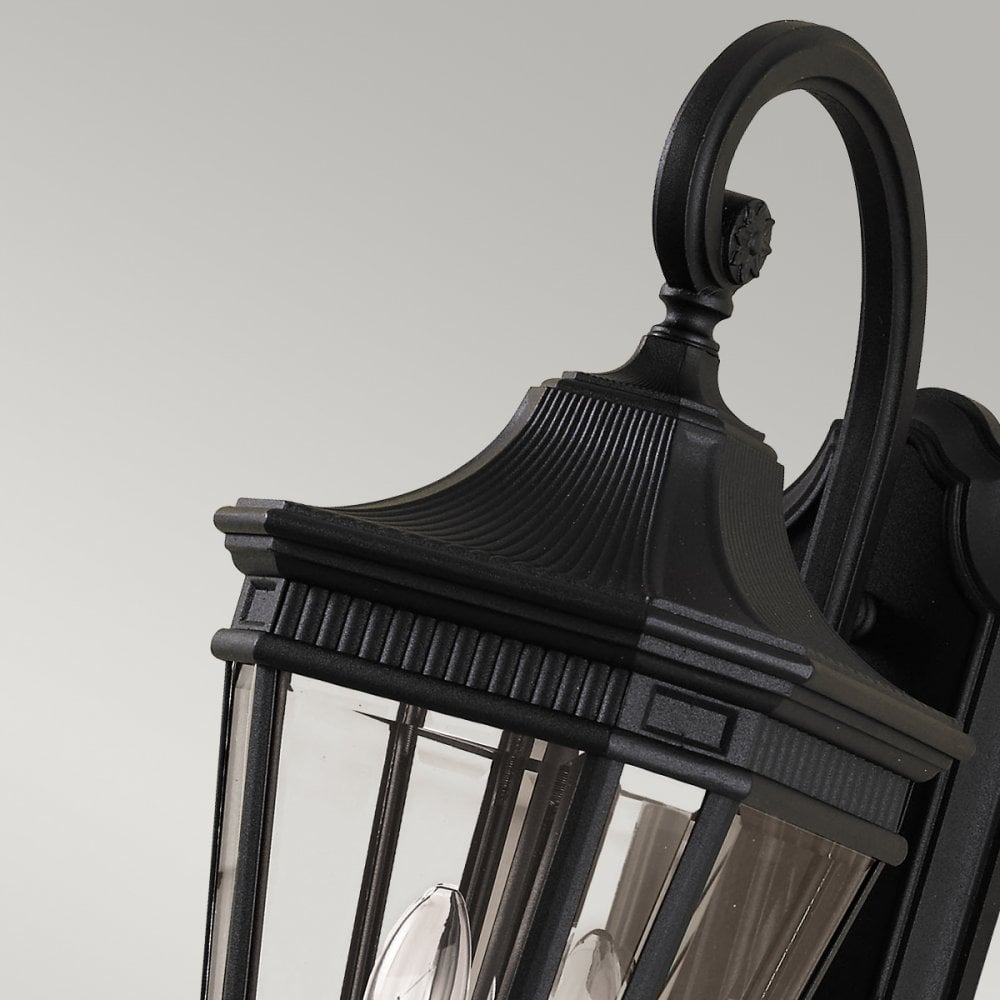 Cotswold Lane 2 Light Medium Wall Lantern in Black
