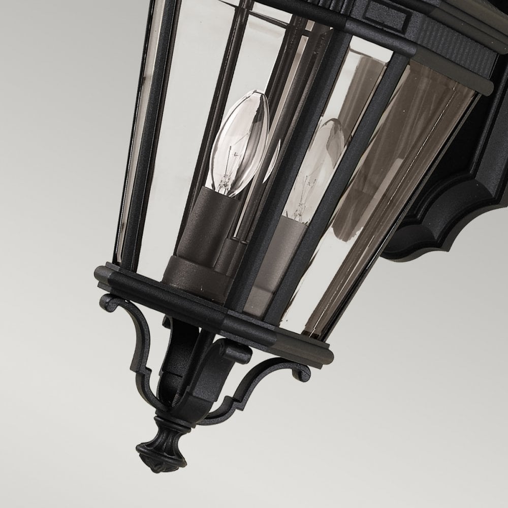 Cotswold Lane 2 Light Medium Wall Lantern in Black